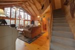 Stairs to loft